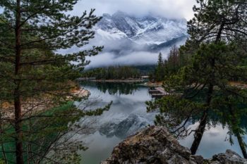 eibsee-wetterstein gebirge-zugspitze-greinau-garmisch