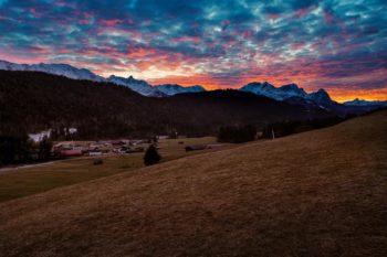 wettersteingebirge-geroldsee-sonnenuntergang-garmisch-partenkirchen